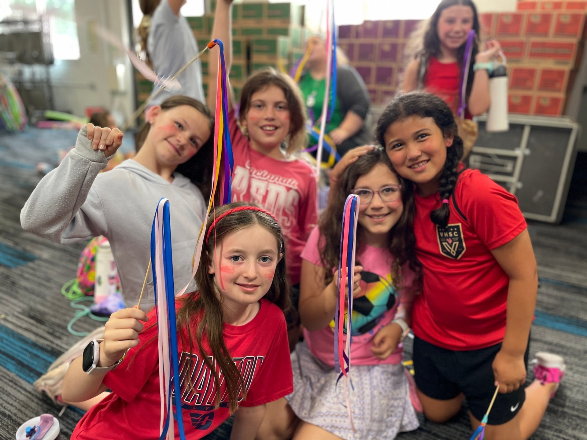 Girl Scouts enjoy programming at GSKWR Service Center